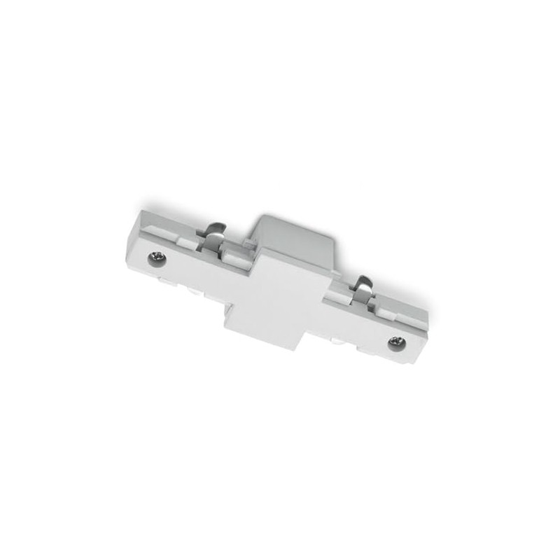 Trio 702131 DuoLine Track Inline Connector, matt White
