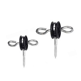 T&F tooloflife 5pcs Electric Fence Gate Handle Insulators Anchors Tape Screw Poly Rope Fencing