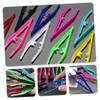 Healvian 30pcs Plastic Eyebrow Tweezers for Women Use Eyebrow Trimming