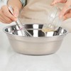 Yesdate 4 Pack Stainless Steel Kitchen Mixing Bowls, Prep Bowls