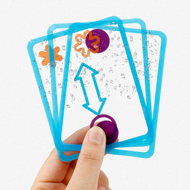 Harilla Overlap Card Game Swish Toy Set Spatial Logical Thinking