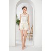 LEPTON 100% Mulberry Silk Pajama set- Tank and Shorts- Soft