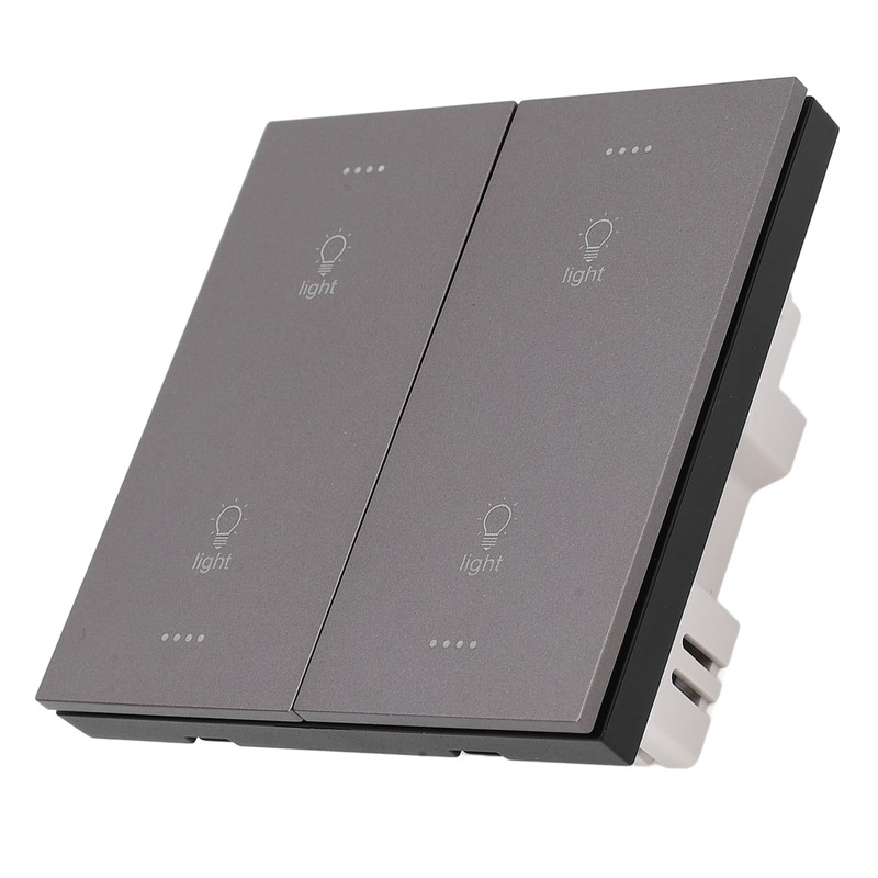 Smart Light Switch WiFi Wireless Voice Timing Control Switch 4