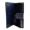 Samvix Leather Book Case for Q6 Music Player (Blue)