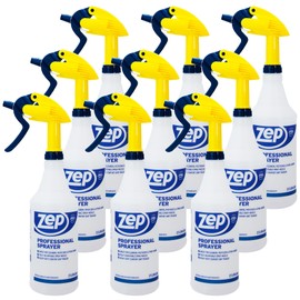 Zep Zep Professional Sprayer Bottle - 32 oz (Case of 9) - HDPRO9 - Versatile Adjustable Nozzle Spray Bottles With A Fine Mist or Powerful Spray; Refillable Spray Bottle For Diluted Concentrate, Chemical