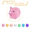 SGERUFZ Pack of 35 Mini Resin Pig Figures for Garden