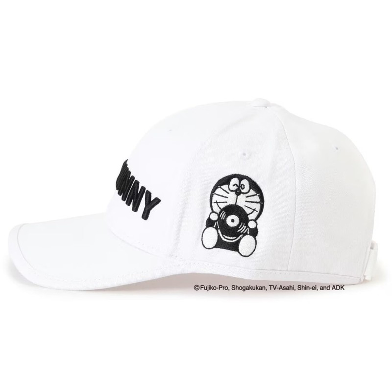 Jack Bunny 262-4287001 Unisex Twill Cap, Doraemon Golf Hat, 030_white