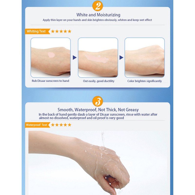 DISAAR BEAUTY Refreshing Sunblock SPF90++ Capital Soleil Protection Waterproof 100ml