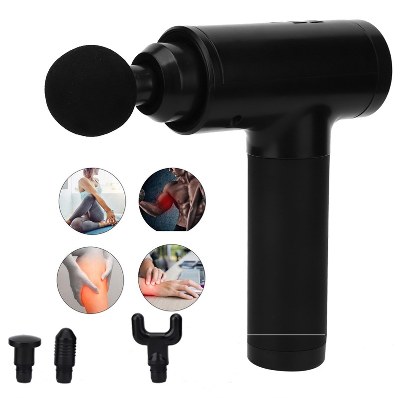 Massage Gun 6 Levels Wireless Charging Muscle Pain Fatigue Relive