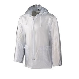 Augusta Activewear Clear Rain Jacket - Youth, Clear, Small