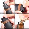 Aoocar 2018-2025 Leather Key Fob Cover, Compatible with Lexus ES
