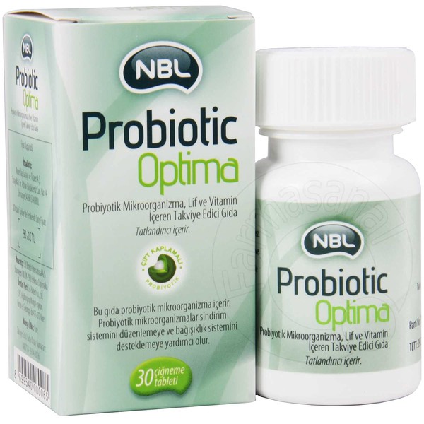 NBL Probiotic Optima Çiğneme 30 Tablet