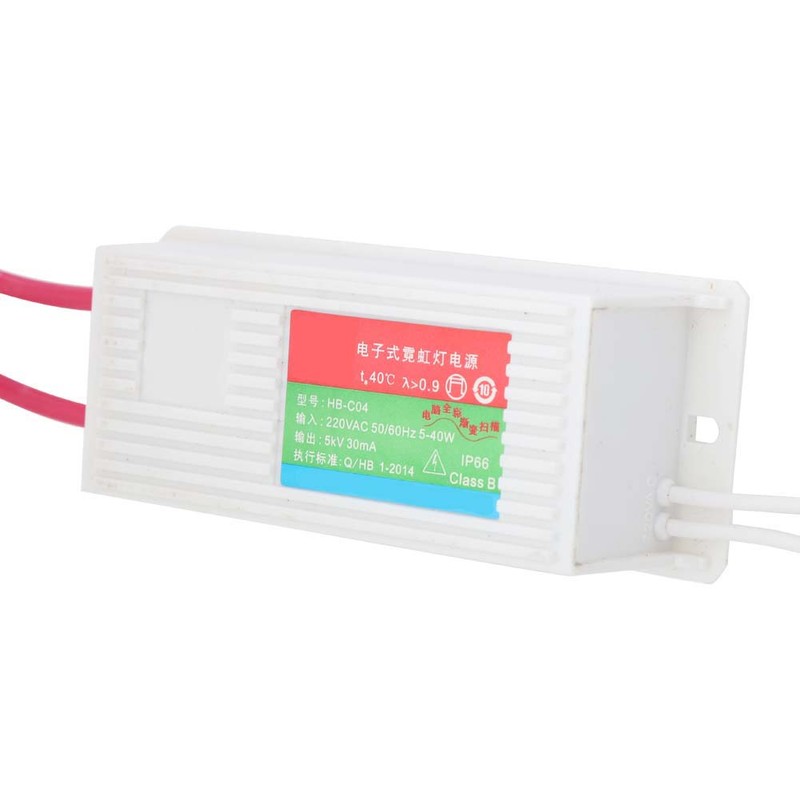 Neon Electronic Transformer 5KVAC 30mA Load 1-5m Neon Sign Power