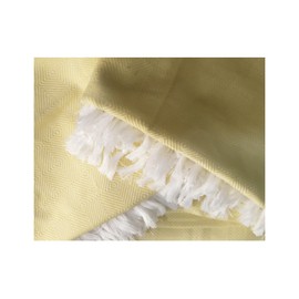 Yuktha Eternal Cotton Bath Towel Light Yellow Color (Pack of 3) (76cm X 152cm)