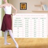 Hoerev - Falda de ballet transparente para mujer y adulto,