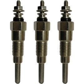 Stevens Lake Parts 3Pcs Glow Plug Fits Kubota fits Yanmar D750 D850 D950 B1500 B7100 B7001 B8200