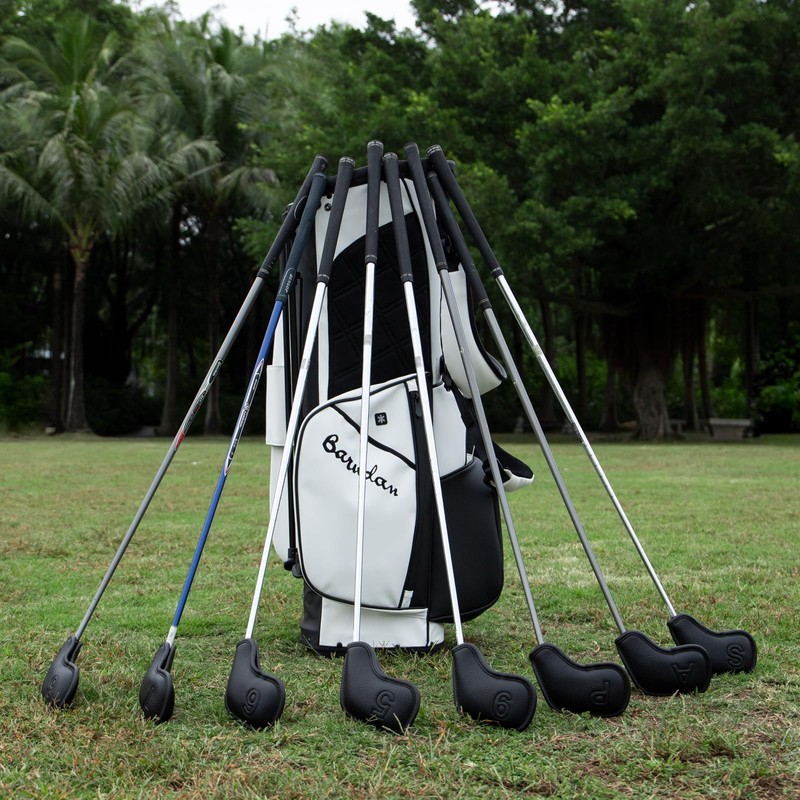 BAIRBRE Golf Iron Covers 8pcs Golf Iron Head Covers 8pcs