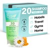 Eco Botanics Travel-Size Hotel Shampoo .85 oz (Case of 20)