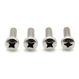 ReplacementScrews Rear License Plate Screws Compatible with Toyota RAV4 - Stainless Steel - (Pack of 4)
