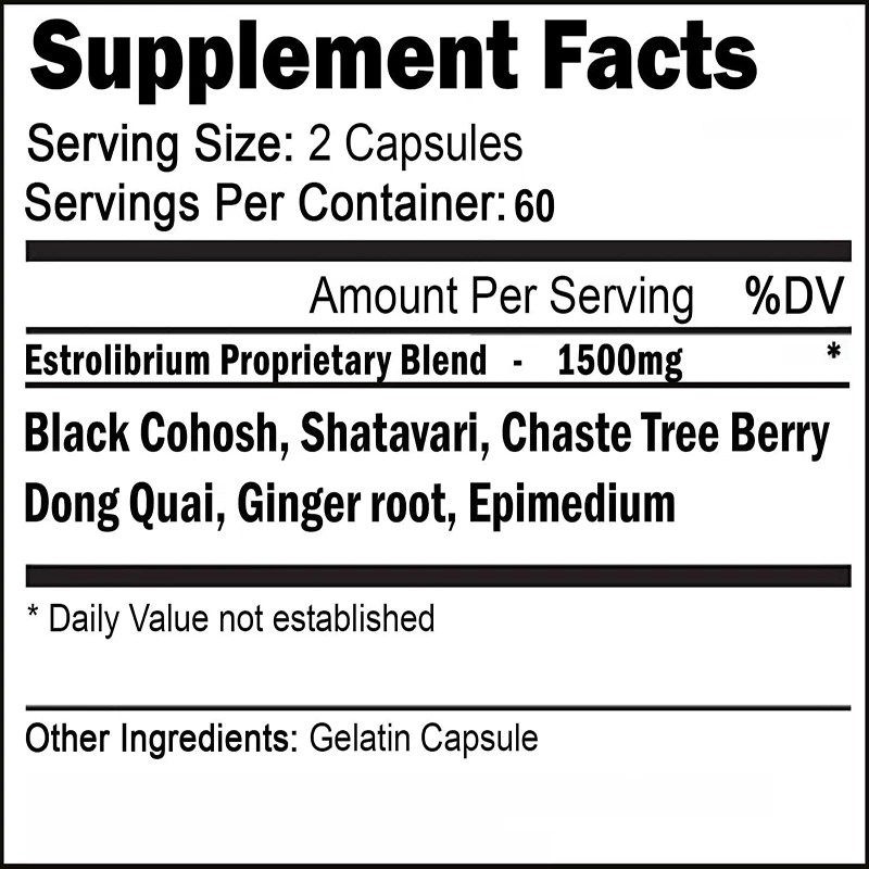 Bcuelov Phytoestrogens Supplements Promotes Hormonal Balance Improves Mood 120 Pills