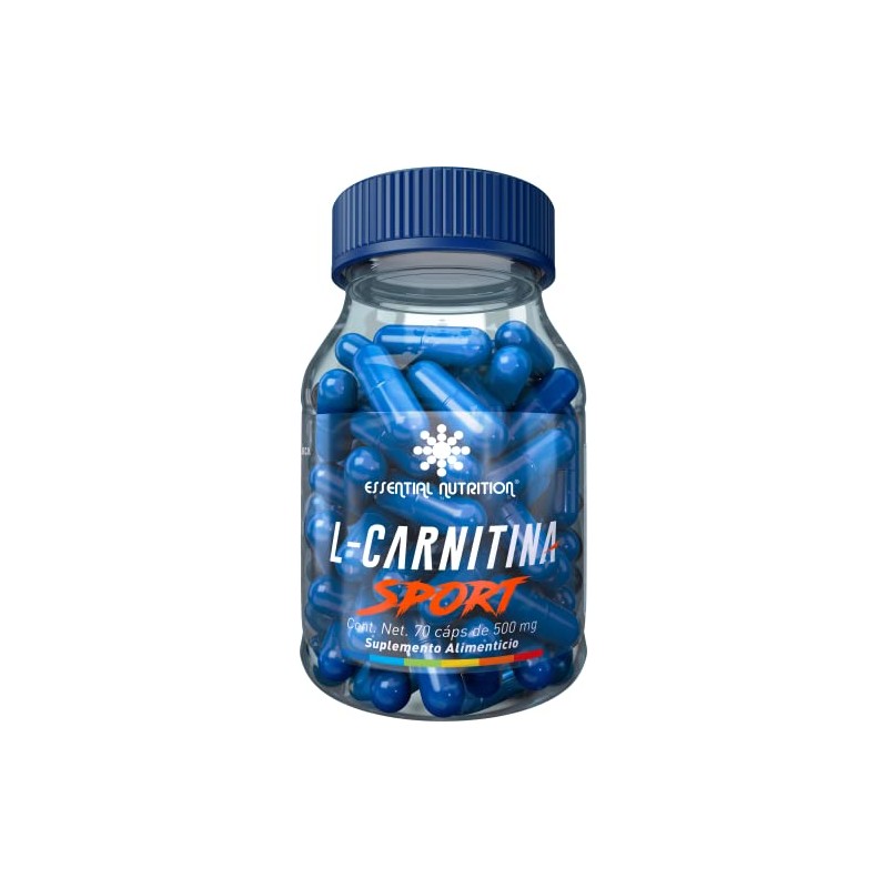 Essential Nutrition L-Carnitina Sport 70 cápsulas de 500 mg