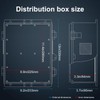 Namunanee Outdoor Electrical Junction Box, ABS Water Resistant Enclosure with