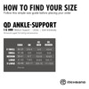 Rehband QD Ankle Brace, 1 Piece, Ankle Support, Ankle Stabilisation,