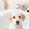 Dog Shower Attachment - Puppy Washer Massage Brush,Non-Slip Lightweight Pet