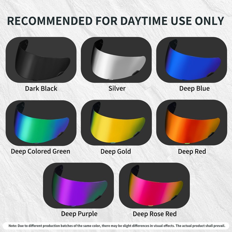 PSLER Qualifier Visor- Qualifier Helmet Visor Motorcycle Face Shield Accessories