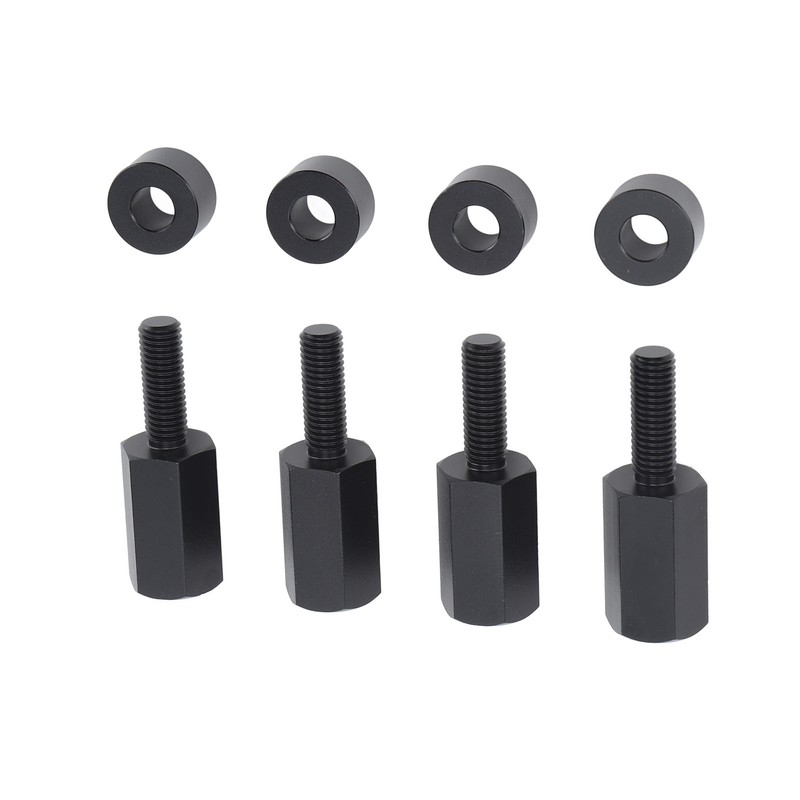 4Pcs Seat Lift Mount Kits 2 Inch Black Reliable Rugged