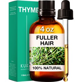 Kukka Ätherisches Thymianöl für Haare, Thymianöl für die Haut – Ätherisches Thymianöl Bio für Diffusor – 100% natürlich (118 ml)