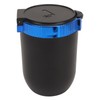 2Pcs Car Ashtray with LED Blue Light Portable Removable Car