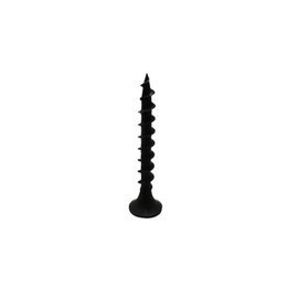 MR SCREWS #6 x 1 Wood Screws 100PCS Coarse Thread Drywall Screws Flat Truss Head Self Tapping Screws Black Phosphate Coated Fast Self Tapping LZDRY-001-H