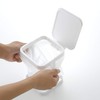 Yamazaki Industries 3330 Plastic Bag Eco Holder with Lid, Tower,