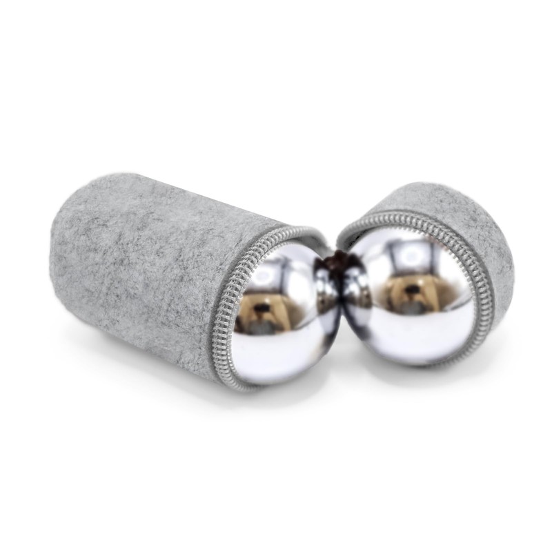 Baoding Balls with Chime 1.5 Inch - Stainless Steel Steel