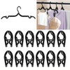 Foldable Travel Hangers Plastic Portable Folding Clothes Hangers Cruise Ship