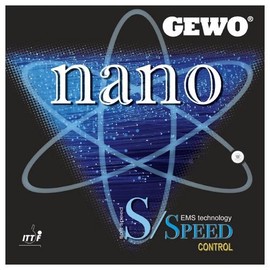 Gewo Rubber Nano S/Speed Control, options 1,6 mm, black