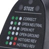 ST02E Socket Tester with LED Display Power Polarity Detector for
