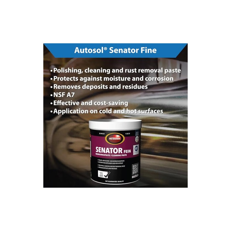 AUTOSOL® Senator fine 01 002630 – 1kg Industrial Cleaning, Rust