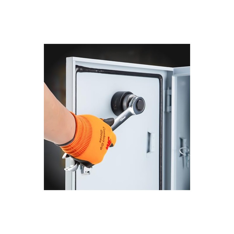 IBOSAD Manual Knockout Hole Punch Driver Kit 1/2",3/4",1",1-1/4" Electrical Conduit