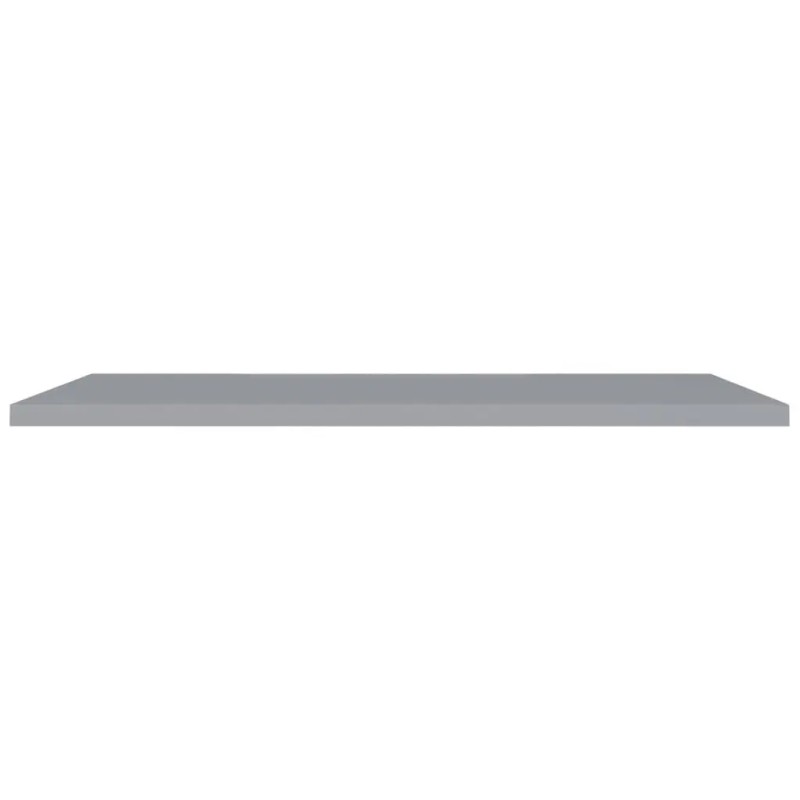 Gray MDF Floating Wall Shelf 47.2\"x9.3\"x1.5\" Stylish Display Standcolor: Grey