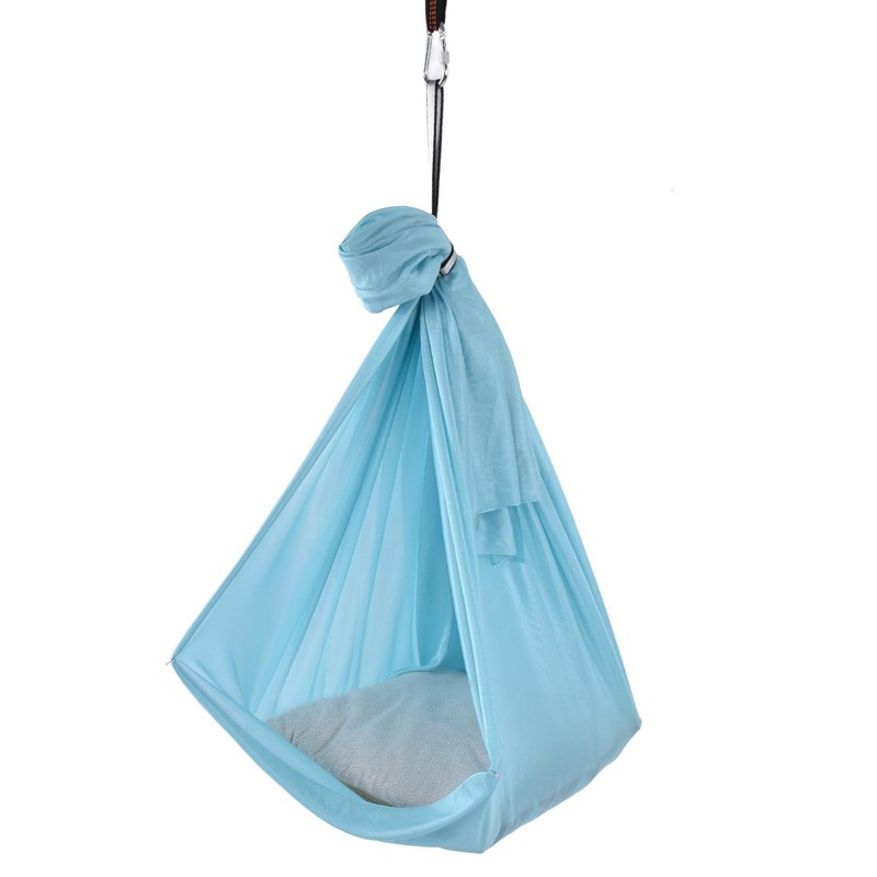 Yoga Hammock Durable Elastic 25KN Aerial Yoga Hammock with Daisy
