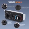 599-141 AC Heater Climate Control Switch Panel Module Compatible with