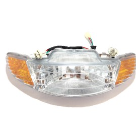 nakira Live Dio Headlight Assembly Headlight Bulb, Turn Signal Valve, Wiring Set, ZX AF34, AF35, Type I Honda (a.Clear)
