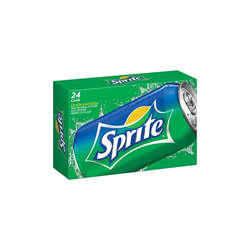 Sprite Lemon Lime Soda Soft Drinks, 12 fl oz, Pack