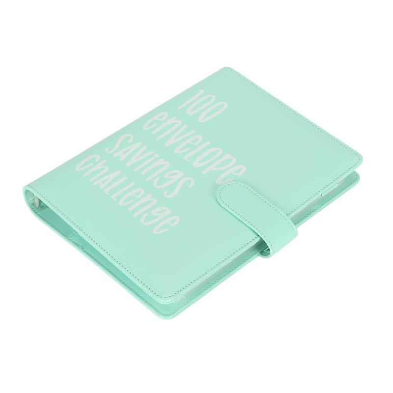 100 Envelopes Challenge Binder Waterproof A5 Money Saving Budget Binder