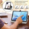 LiuShan Rotating Case for Doogee U9 Tablet, 360° Rotating Stand