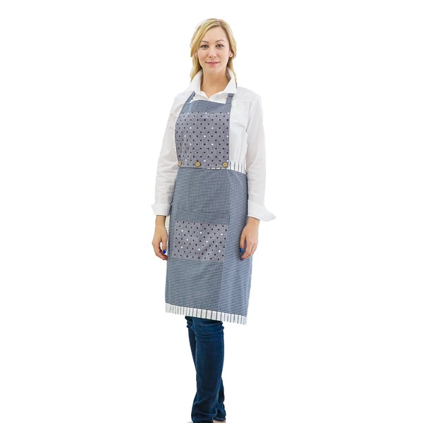Shieldgreen RF Shielding & Grounding Apron Multi Blue, European Style,