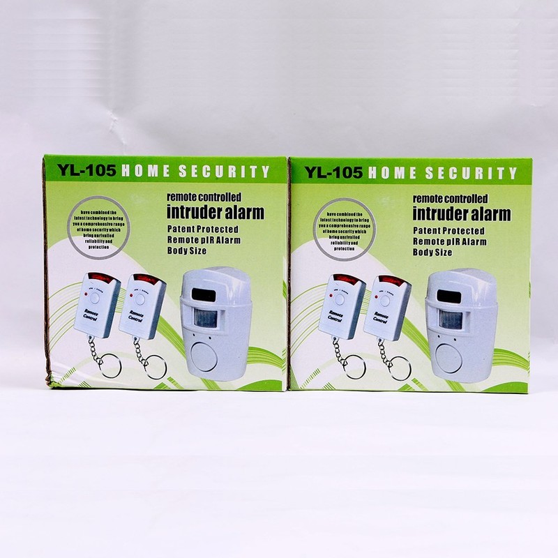 Yihiro Security Alarm Infrared Sensor Security 105dB Loud for Home