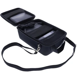 foto-kontor Case Compatible with Canon Selphy CP1500 Wireless Mobile Instant Photo Printer Case Protective Cover Black, black, Hard shell